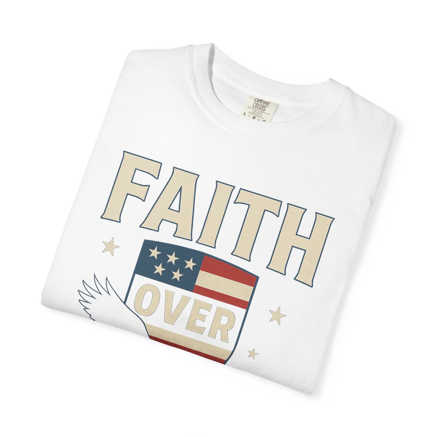 Faith Over Fear Inspirational Tee