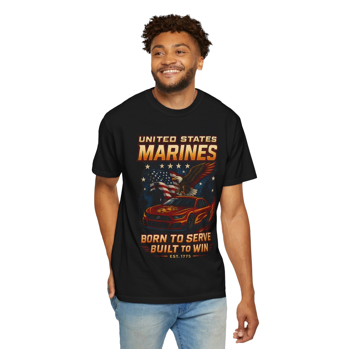 US Marines Racing Tee