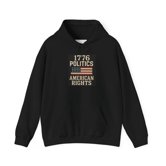 1776 Politics Unisex Heavy Blend Hoodie