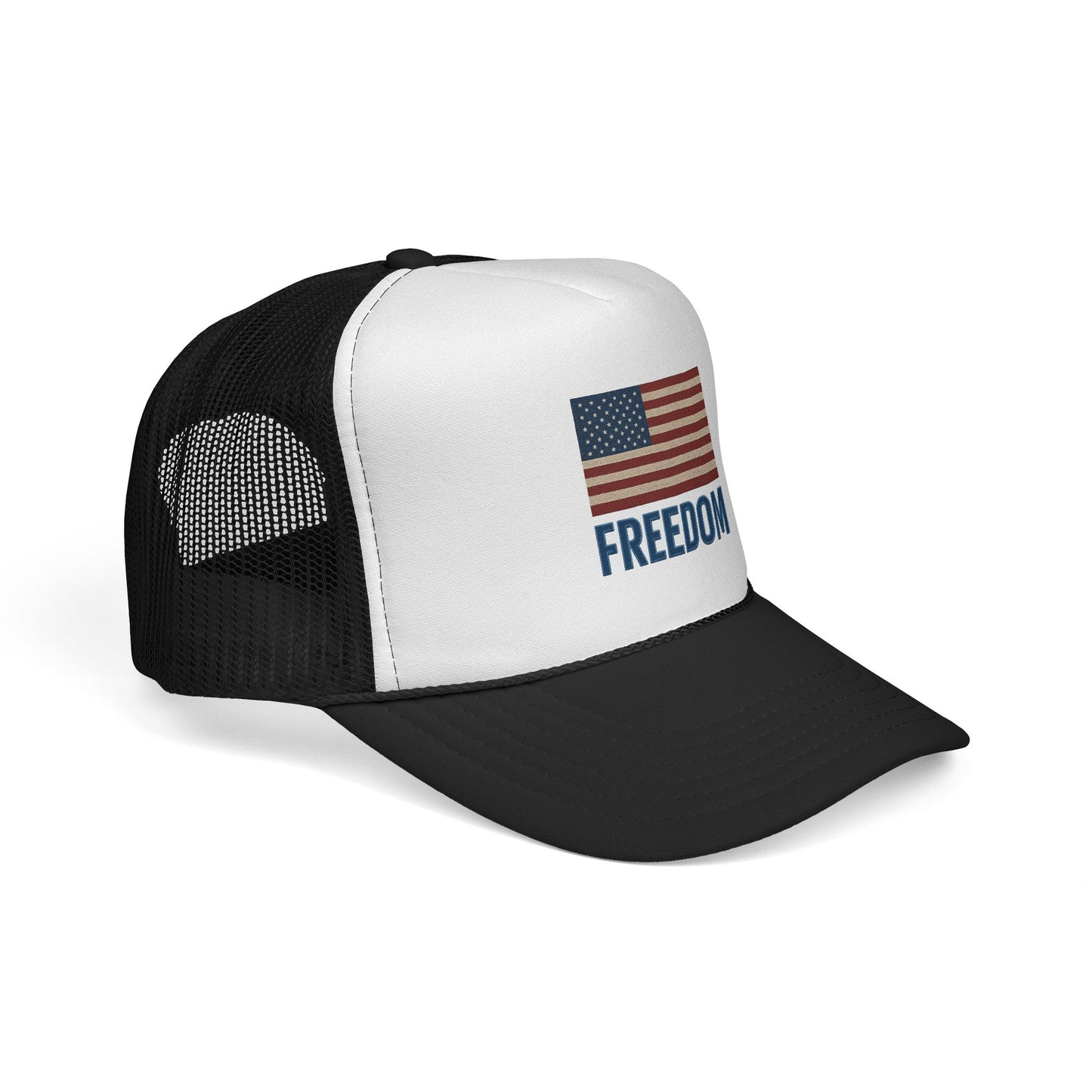 Freedom USA Flag Trucker Cap | Patriotic Hat for Men