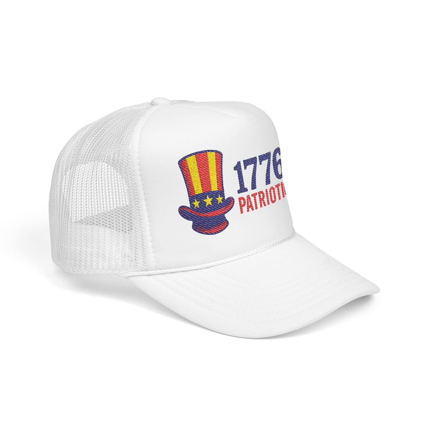 Patriotic Foam Trucker Hat | 1776 Embroidery