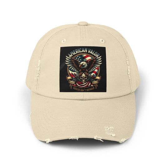 American Veteran Distressed Cap
