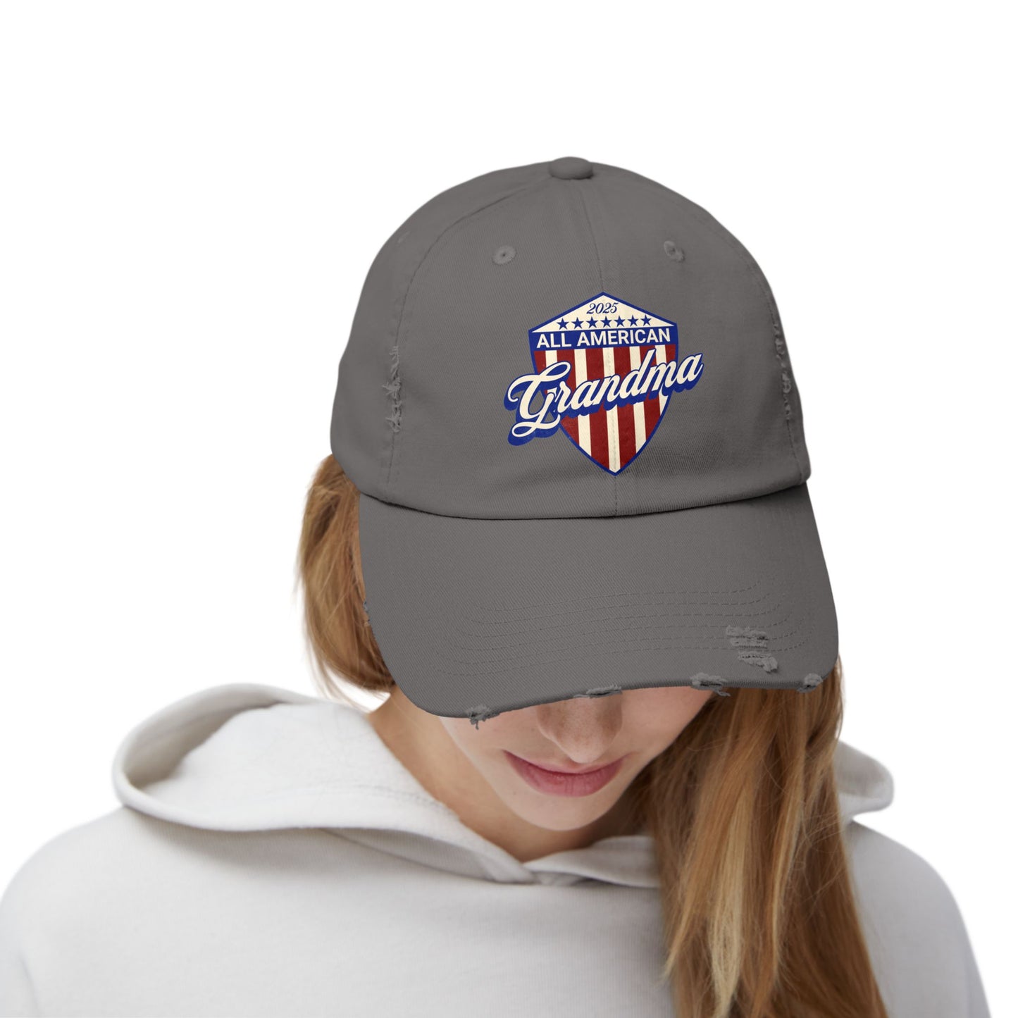 All American Grandma Cap