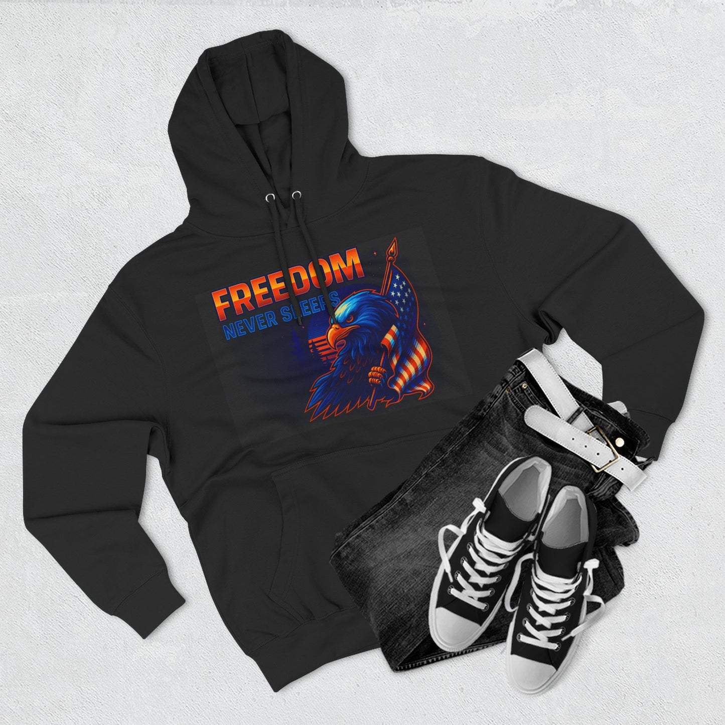 Patriotic Freedom Hoodie