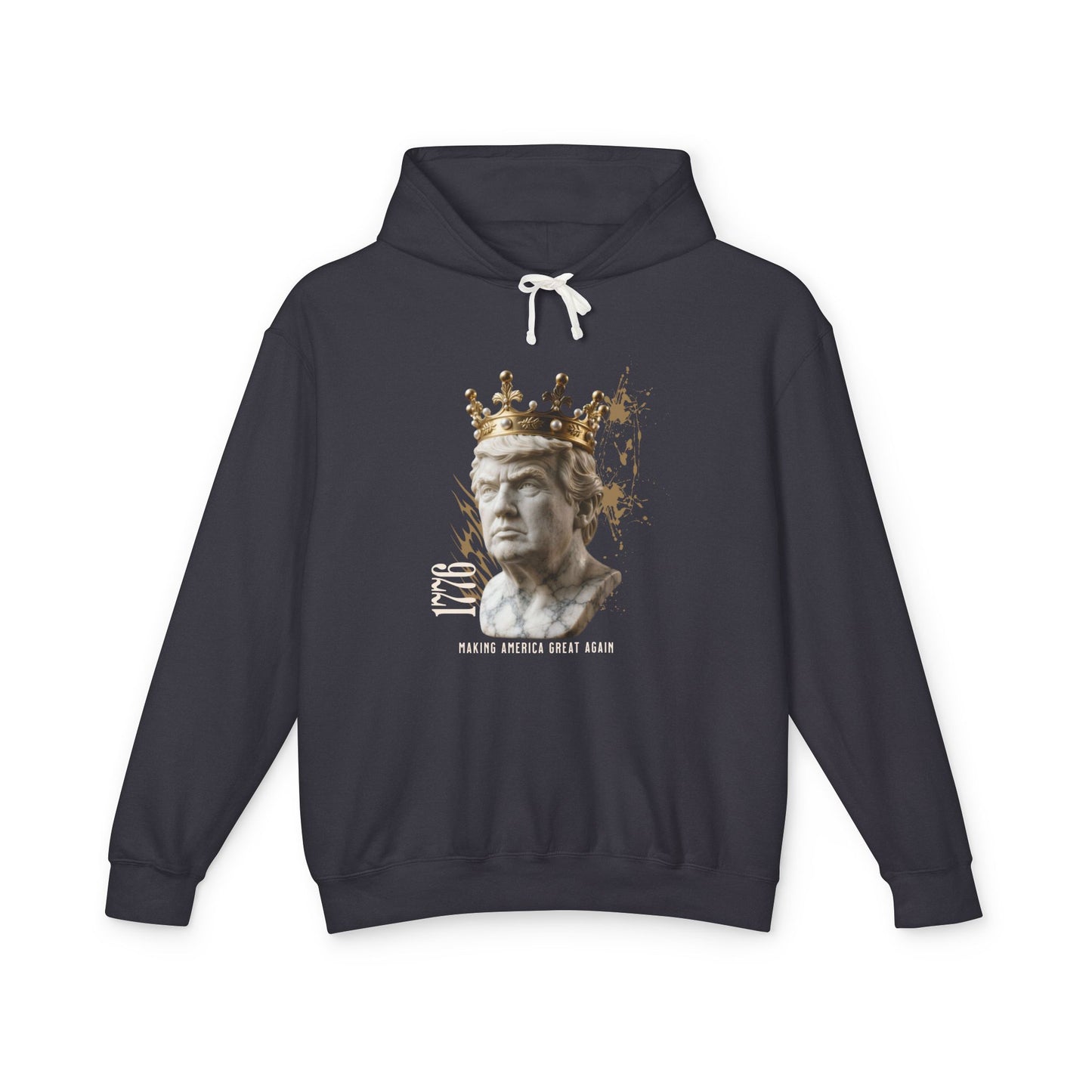 Crowned Elegance Unisex Lightweight Hoodie
