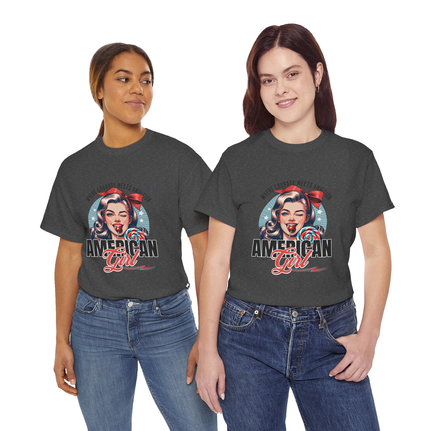 Retro American Girl Tee