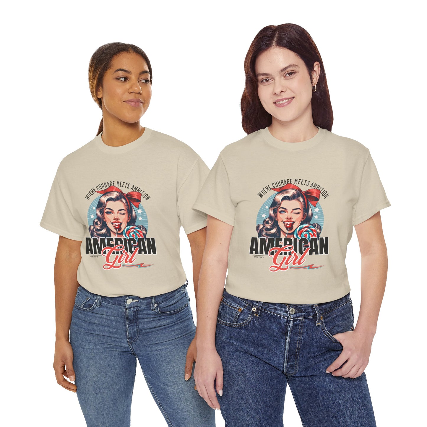 Retro American Girl Tee