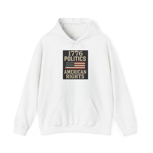 1776 Politics Unisex Heavy Blend Hoodie