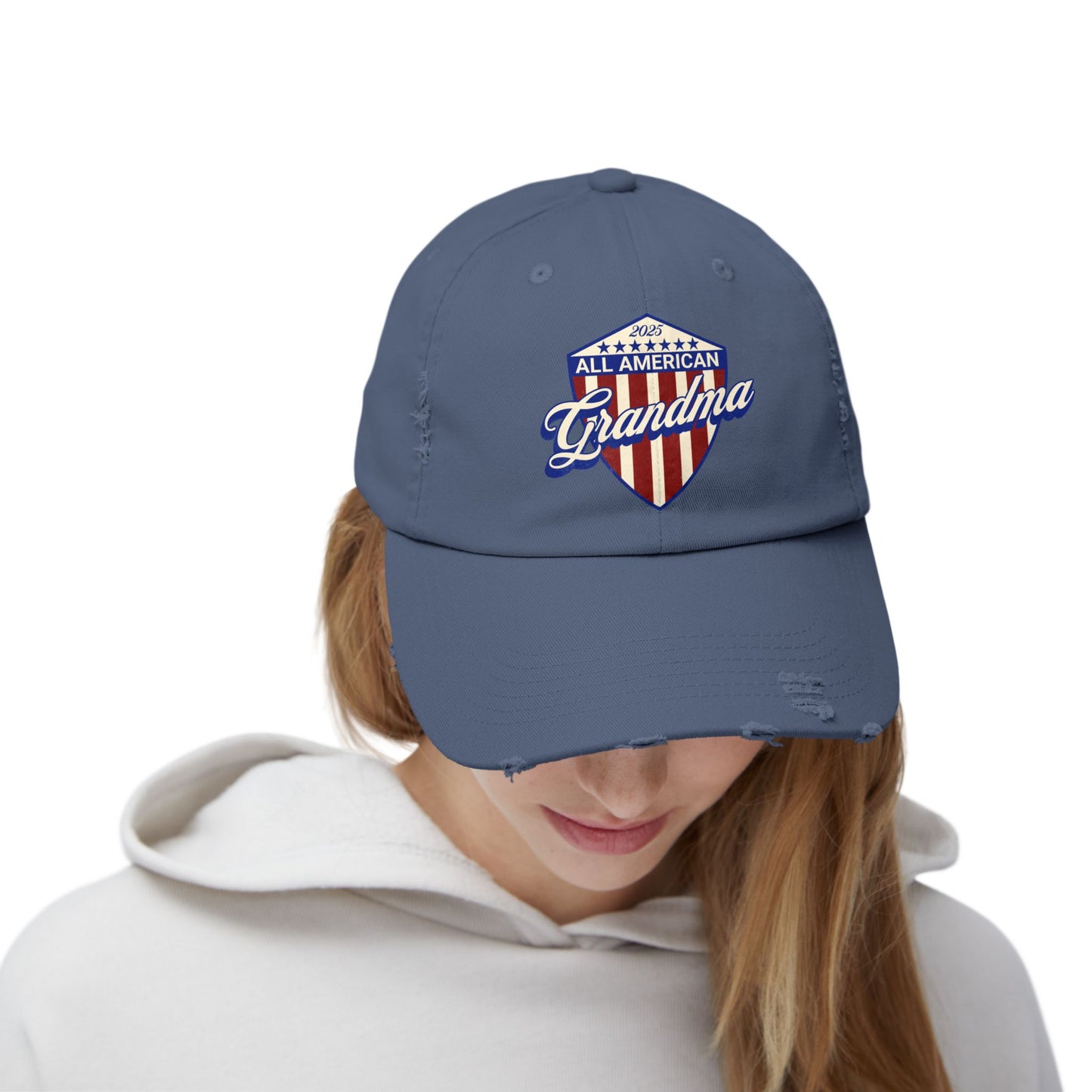 All American Grandma Cap