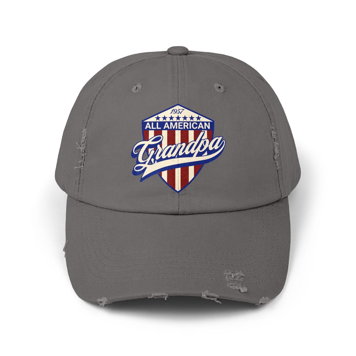 All American Grandpa Distressed Cap