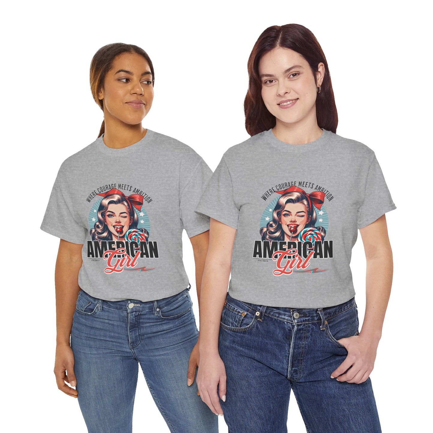 Retro American Girl Tee