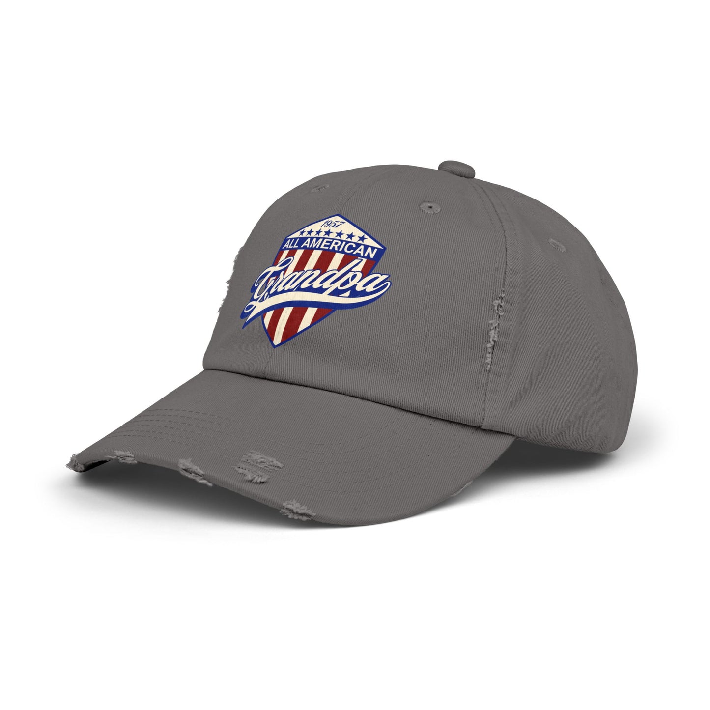All American Grandpa Distressed Cap