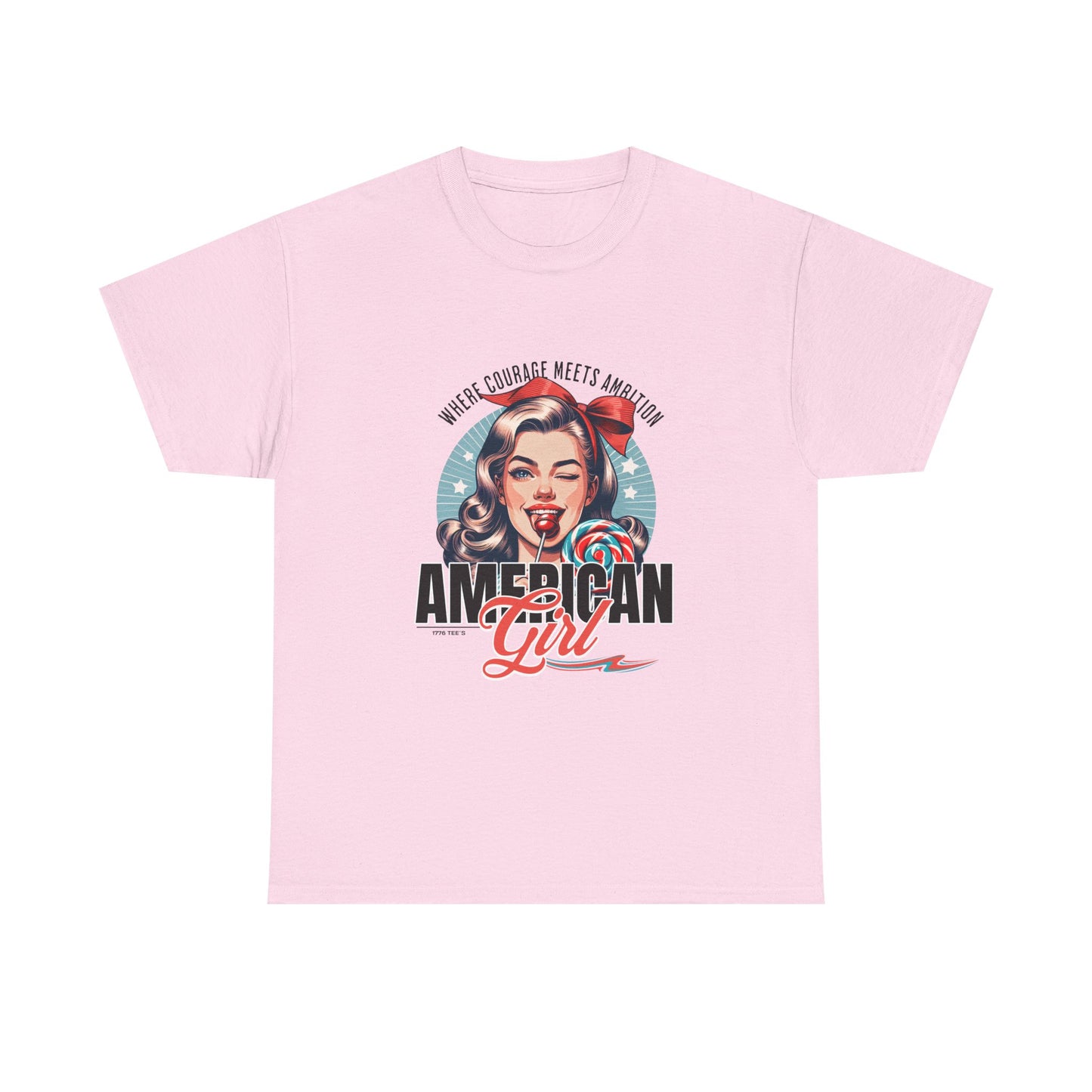 Retro American Girl Tee