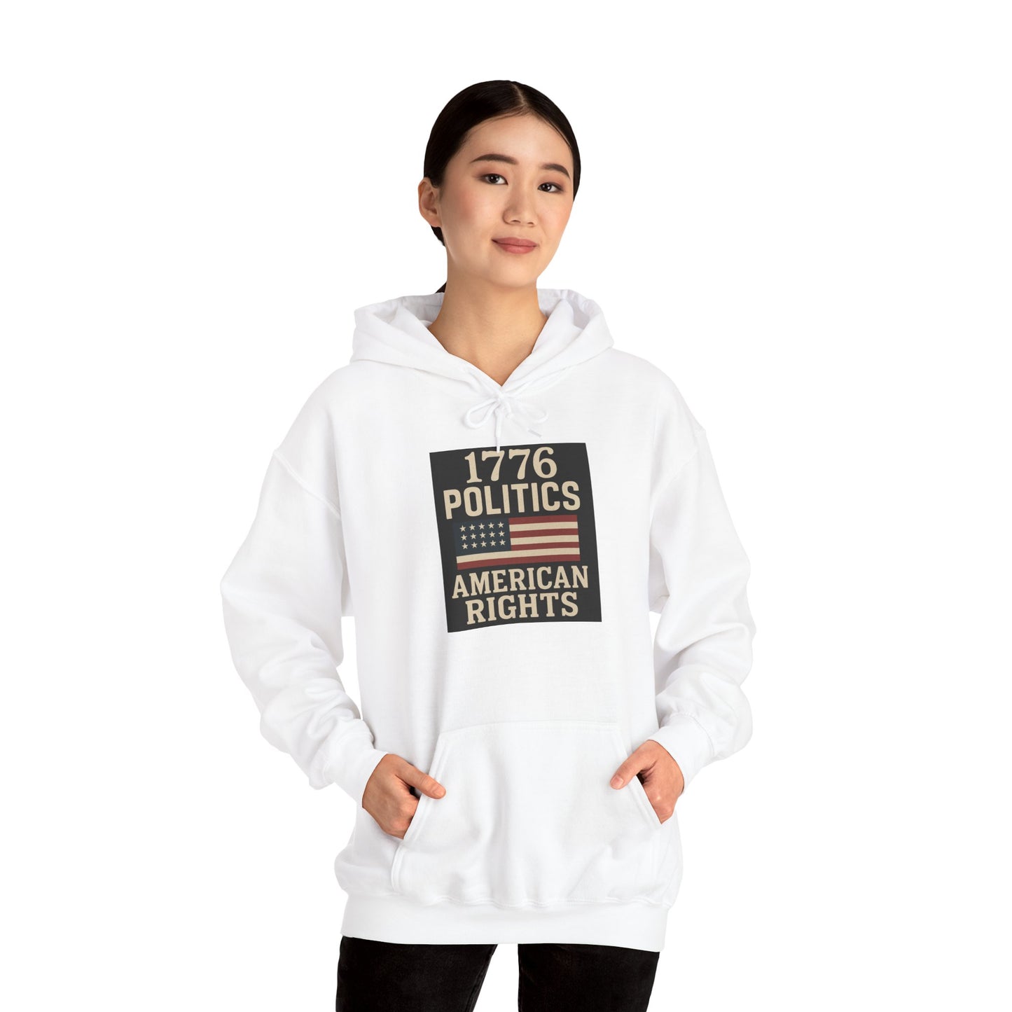 1776 Politics Unisex Heavy Blend Hoodie