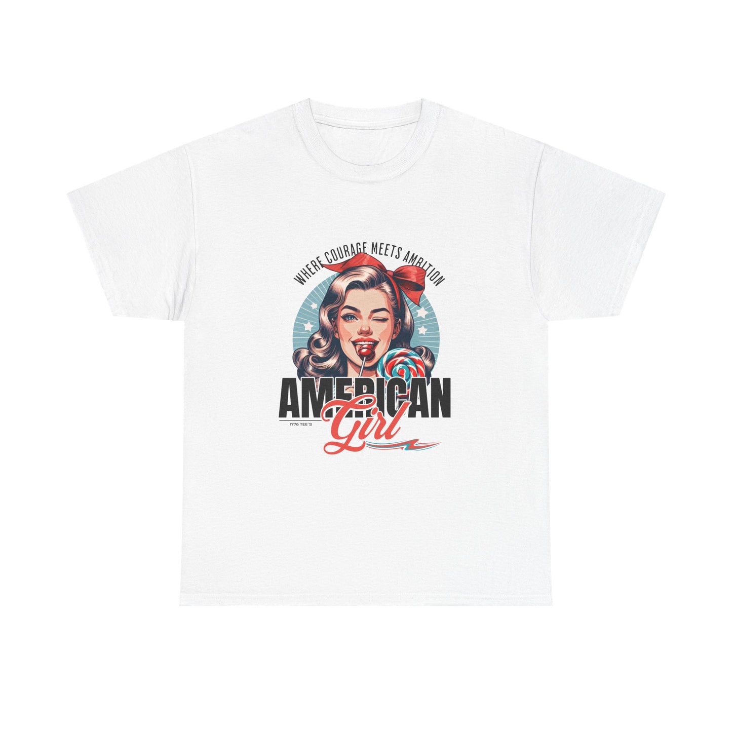Retro American Girl Tee