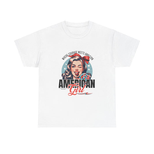 Retro American Girl Tee