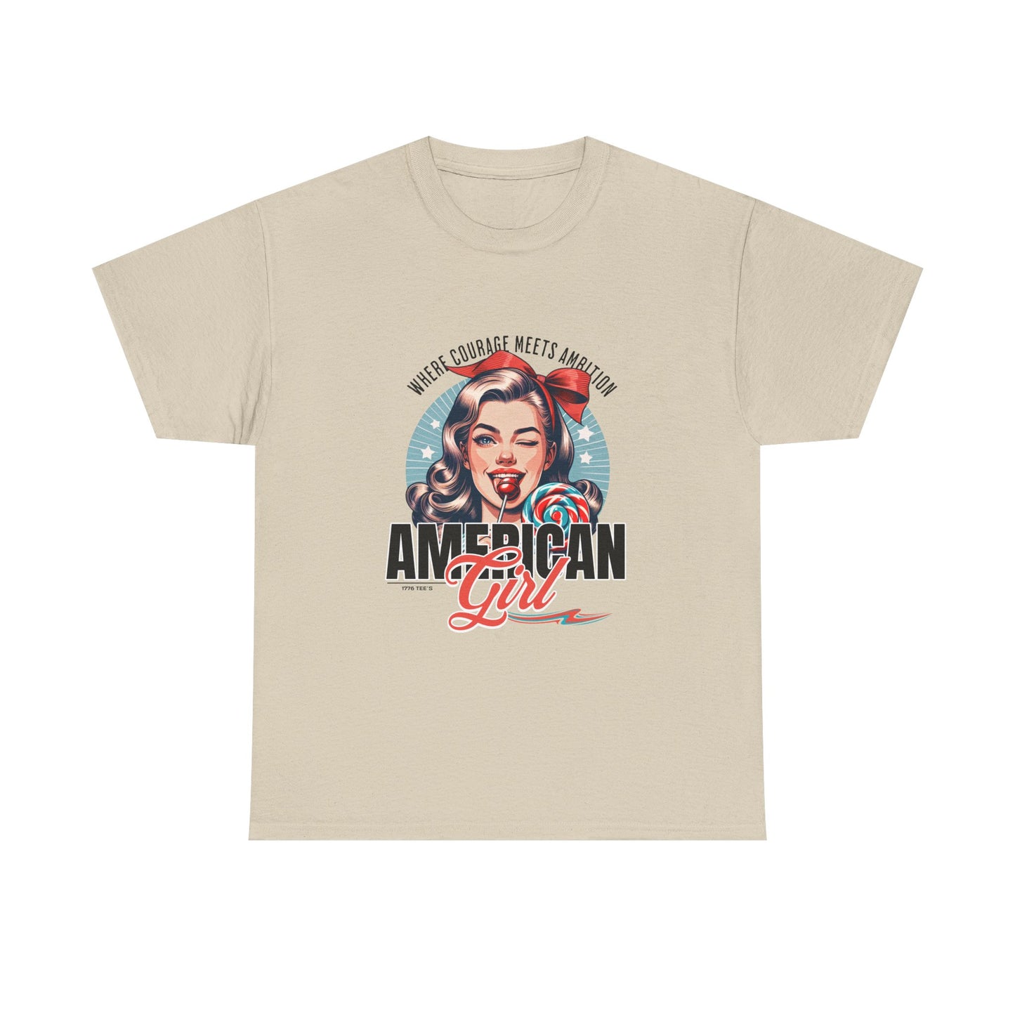 Retro American Girl Tee