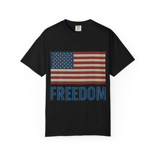 Freedom T-Shirt | American Flag Patriotic Tee 🇺🇸
