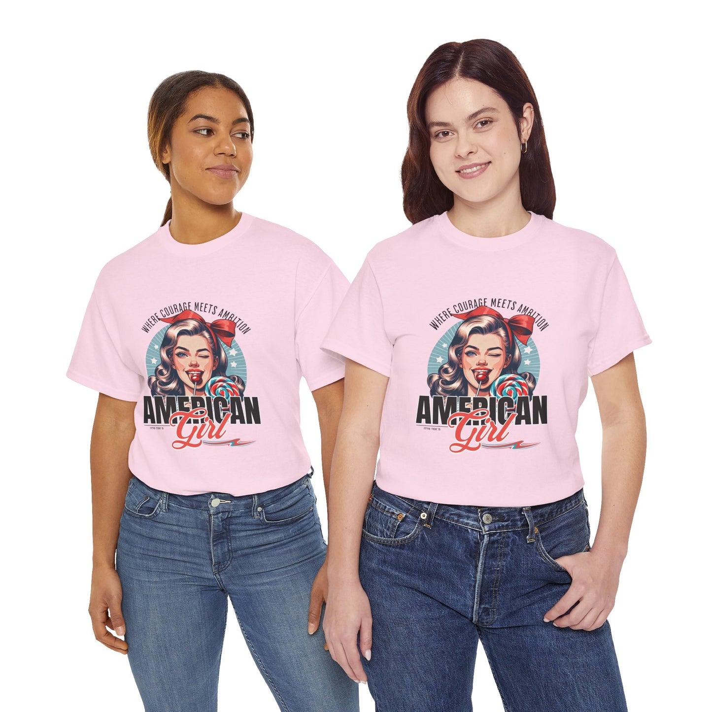 Retro American Girl Tee