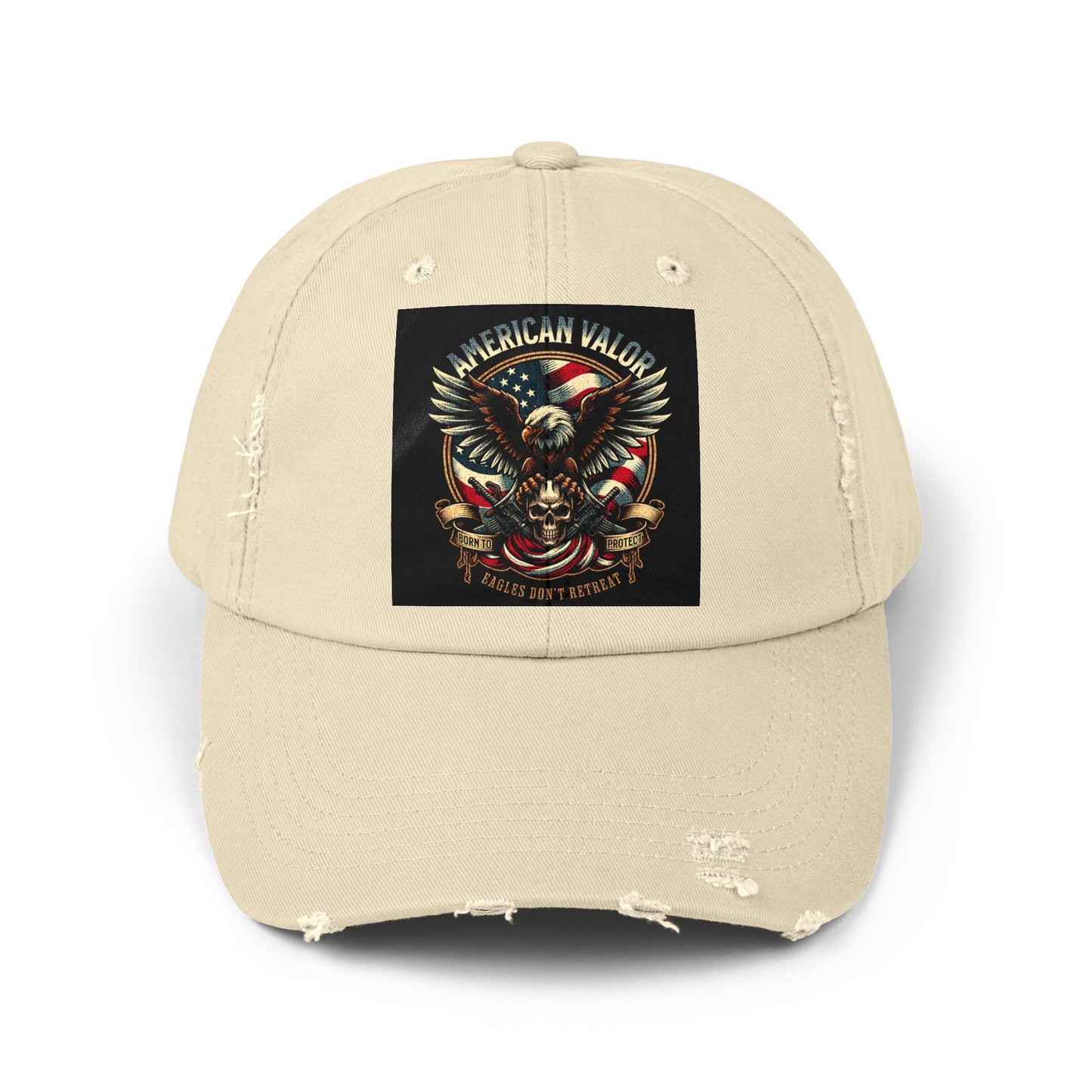American Veteran Distressed Cap