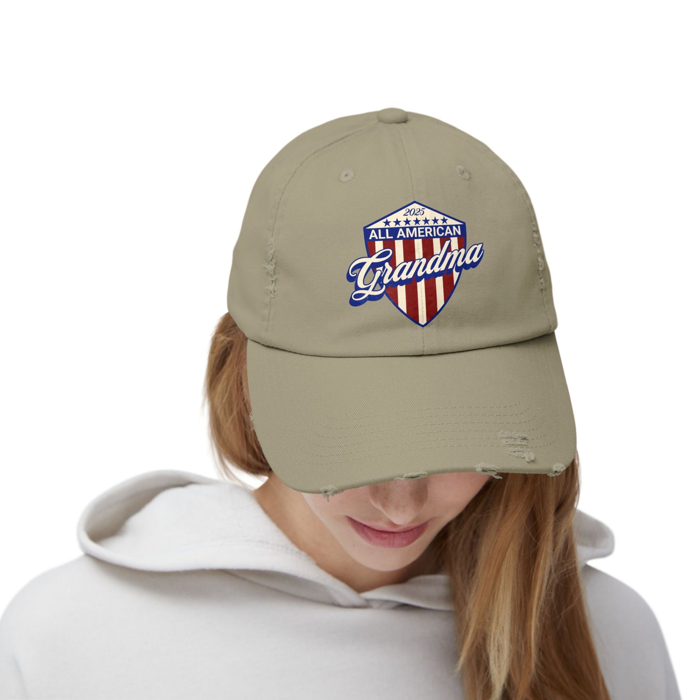 All American Grandma Cap