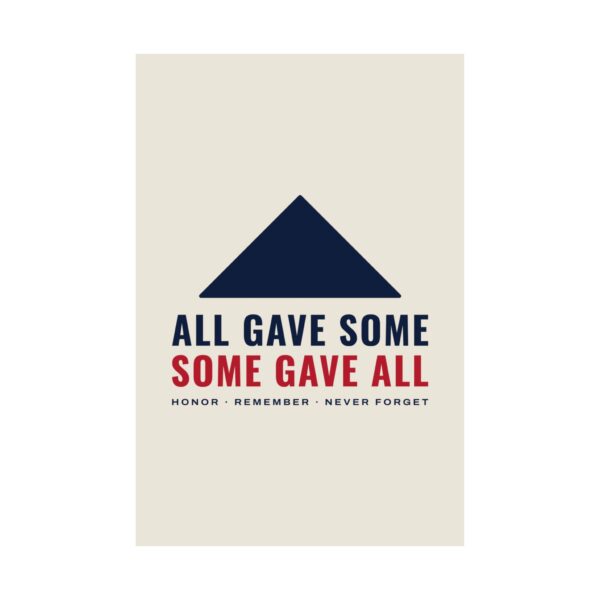 All Gave Some, Some Gave All Poster