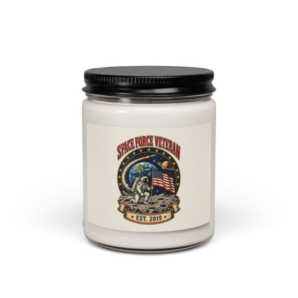 Space Force Veteran Moon Landing Soy Candle