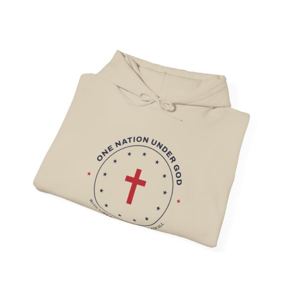 One Nation Under God Hoodie, Sand