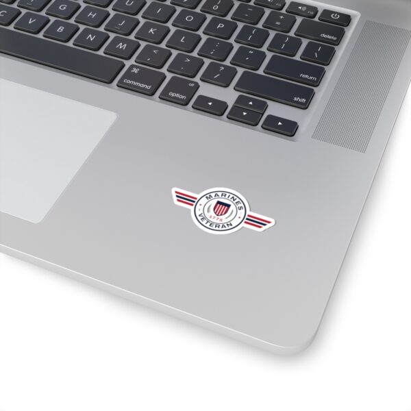 Marines Veteran Patch Sticker