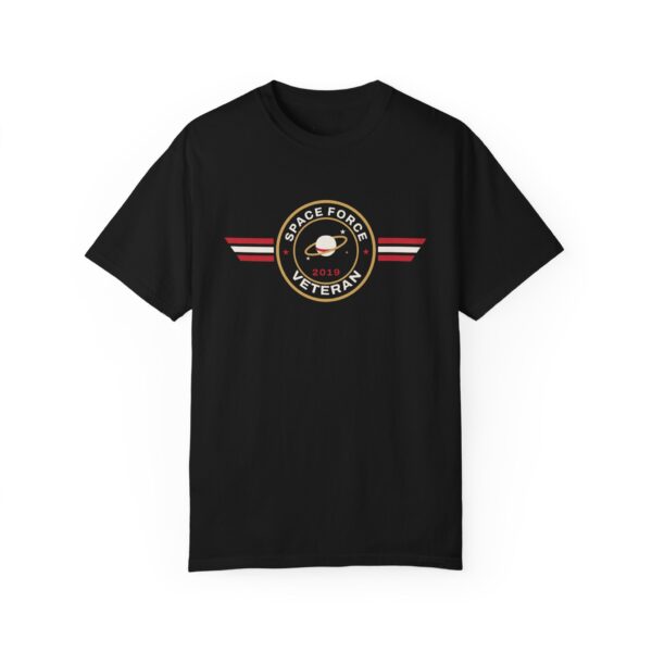 Space Force Veteran Patch Tee, Black
