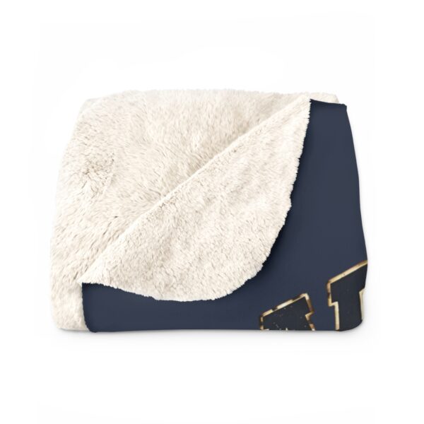 Army Veteran Eagle & Boots Sherpa Fleece Blanket