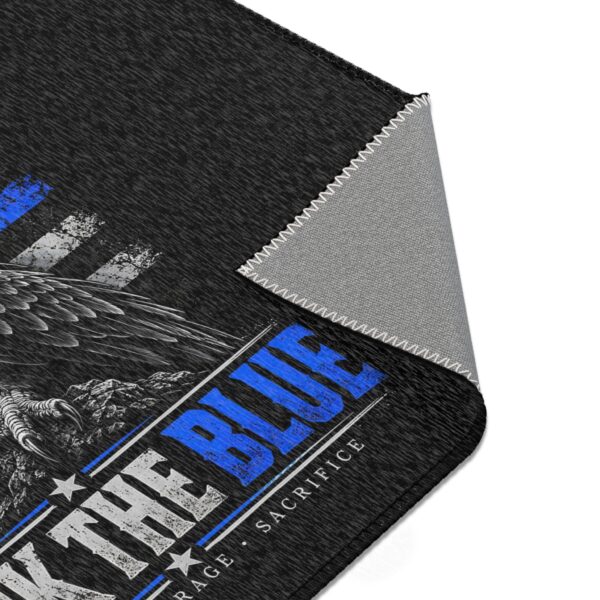 Back the Blue Area Rug