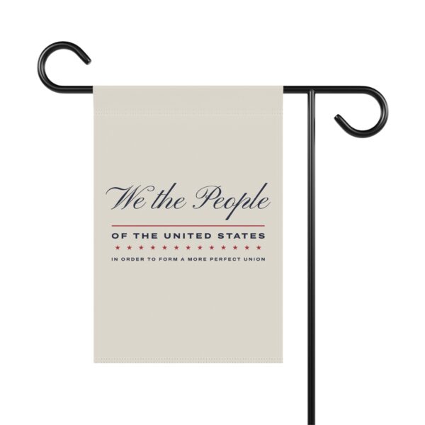 We the People Garden Flag