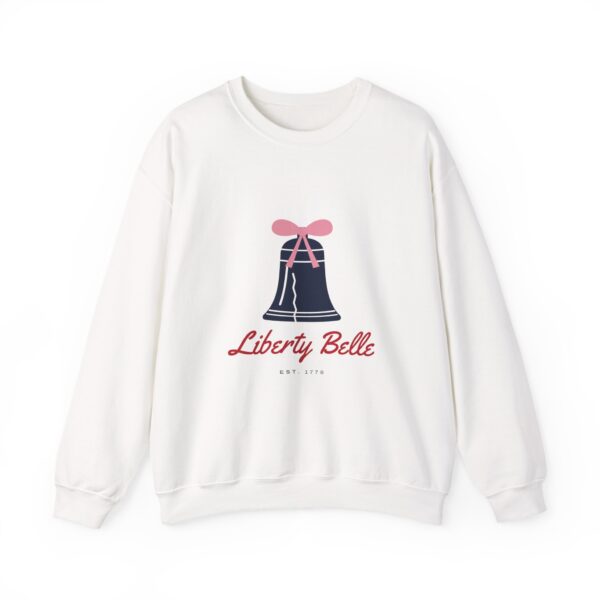 Liberty Belle Crewneck Sweatshirt, White