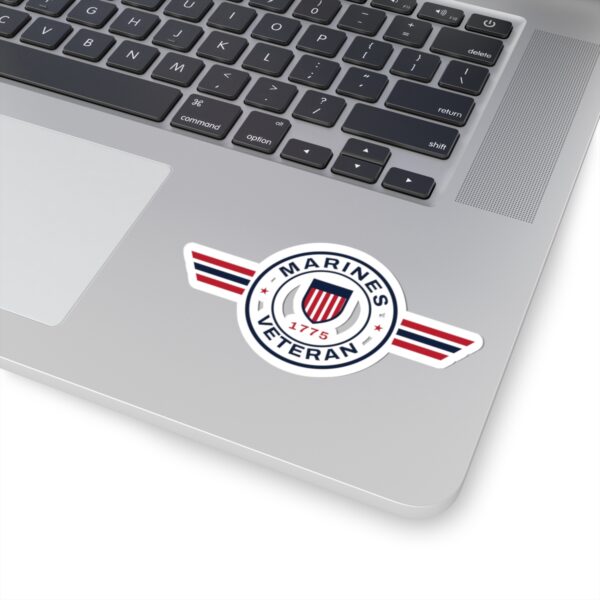 Marines Veteran Patch Sticker