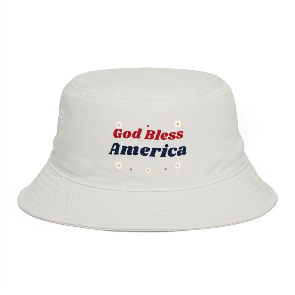 God Bless America Groovy Daisy Bucket Hat