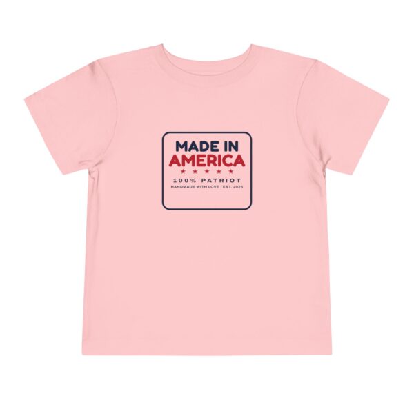 Made in America Baby Toddler Tee, White