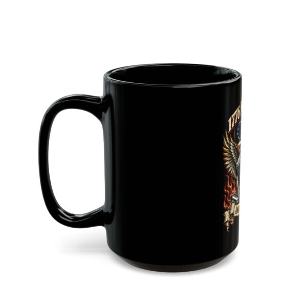 1776 Motor Co. American Iron Black Mug