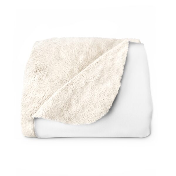 Nurse Scrubs Coffee and Courage Sherpa Fleece Blanket