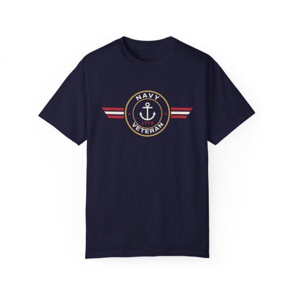 Navy Veteran Patch Tee, True Navy