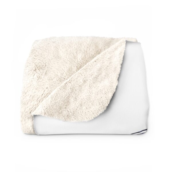Proud Police Wife Sherpa Fleece Blanket