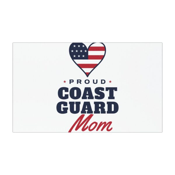 Proud Coast Guard Mom Car Magnet
