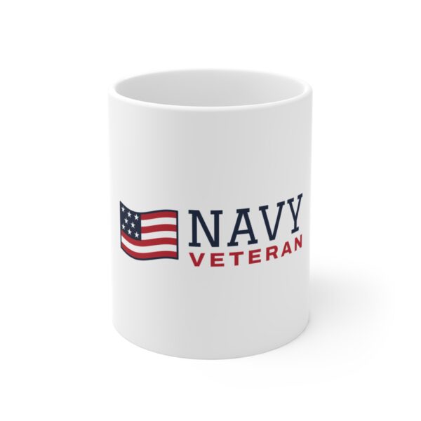 Navy Veteran Flag Mug