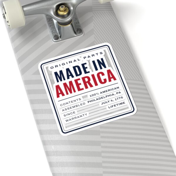 Made in America Sticker