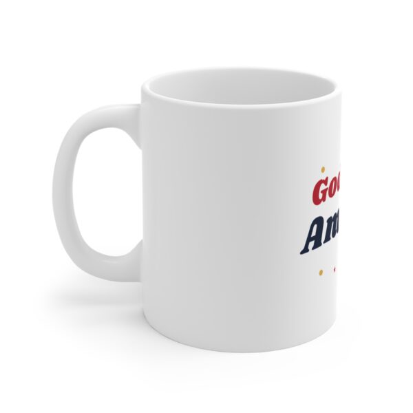 God Bless America Groovy Daisy Mug