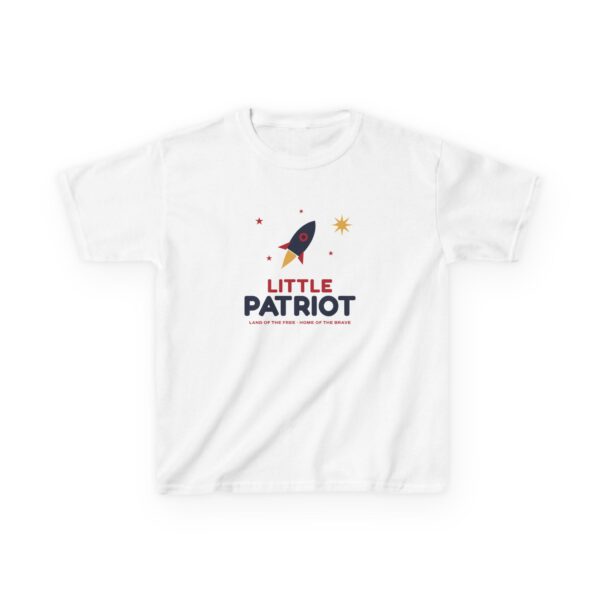 Little Patriot Youth Tee, White