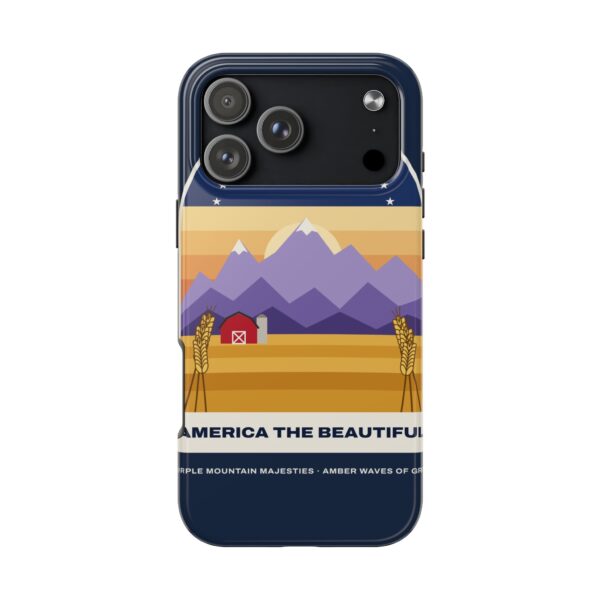 America the Beautiful Vintage Poster Tough Phone Case