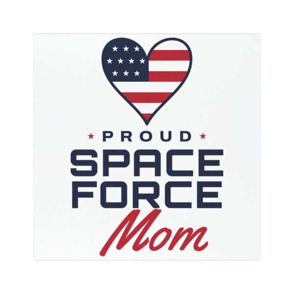 Proud Space Force Mom Car Magnet
