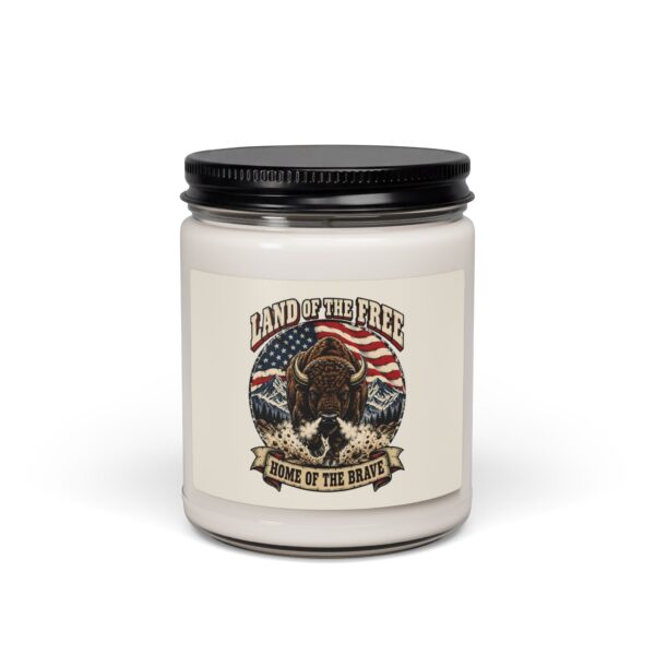 Land of the Free Bison Soy Candle