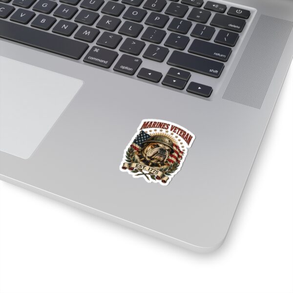 Marines Veteran Bulldog Sticker